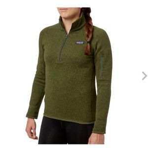 Green Patagonia 1/4 Zip ~ perfect condition